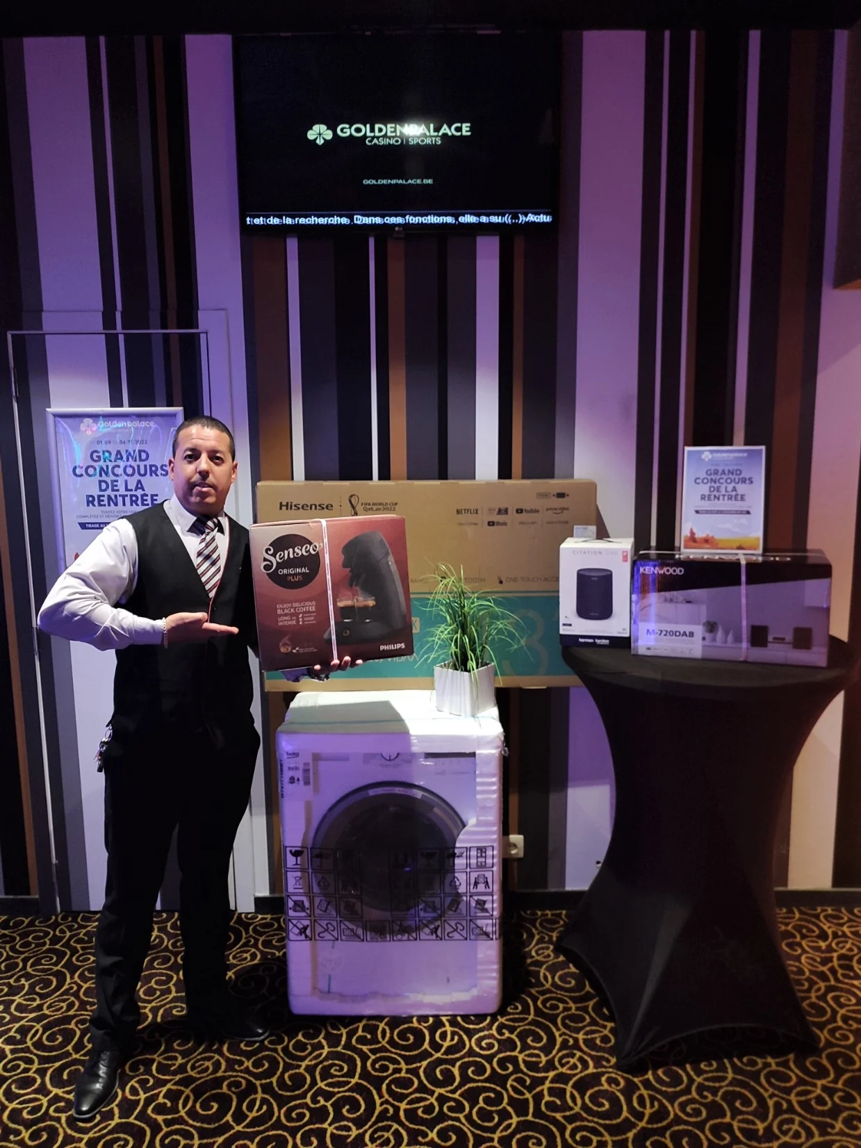 🚨Grand Concours de la rentrée au Golden Palace de Jemeppe ♣️🤩